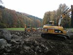 Zemní práce, úpravy toků Liberec