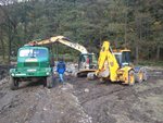 Zemní práce, úpravy toků Liberec
