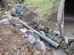 Zemní práce, úpravy toků Liberec